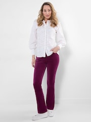 Rozā - Joe Browns Luxurious Bootcut Moleskin Trousers - Attēls 4 no 5