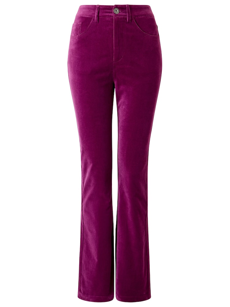 Rozā - Joe Browns Luxurious Bootcut Moleskin Trousers - Attēls 5 no 5