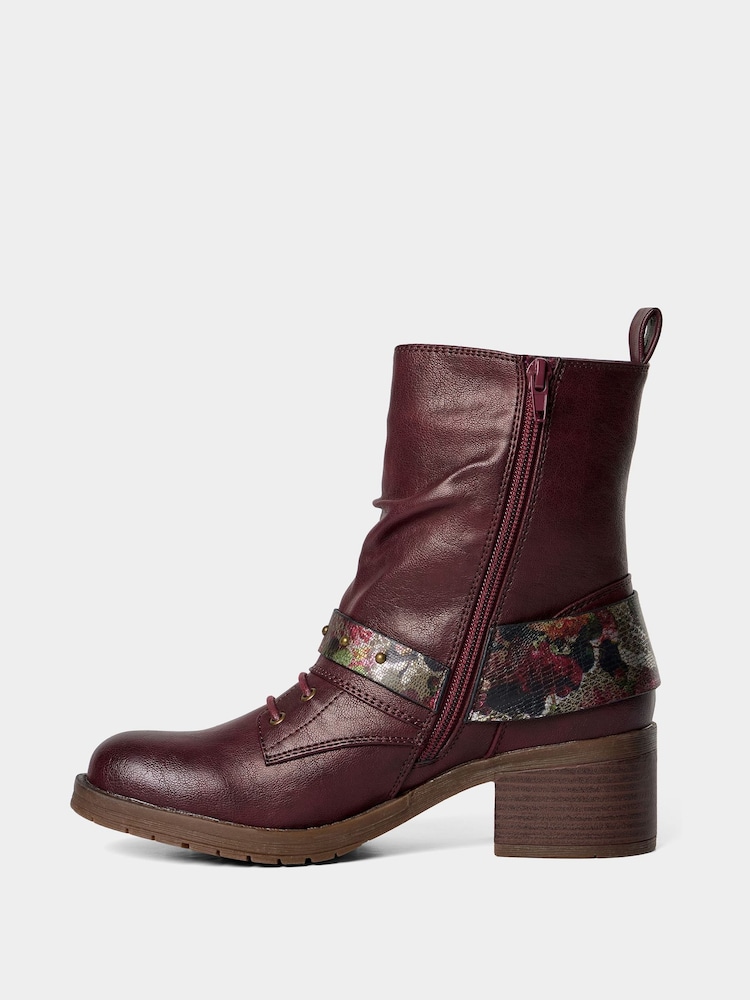 Joe Browns Brown Wild And Free Strappy Ankle Boots - Image 2 of 5