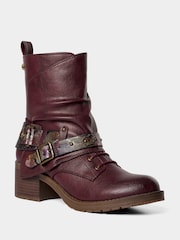 Joe Browns Brown Wild And Free Strappy Ankle Boots - Image 3 of 5