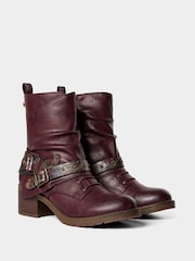 Joe Browns Brown Wild And Free Strappy Ankle Boots - Image 4 of 5
