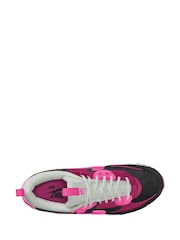 Nike Black/Pink Air Max 90 Futura Trainers - Image 3 of 4