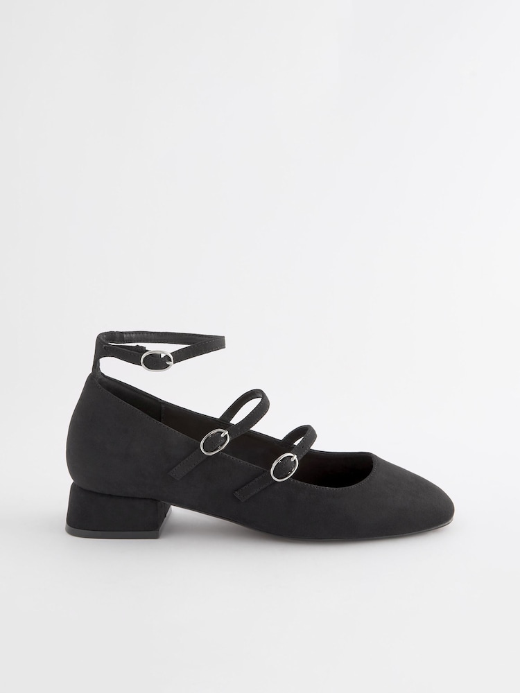 črna - Čevlji Mary Jane s široko peto Forever Comfort® - Slika 2 iz 6 črna - Čevlji Mary Jane s široko peto Forever Comfort® - Slika 2 iz 6