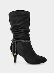 Joe Browns Black Looking Good Slouchy Boots - Image 3 of 8
