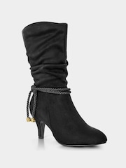 Joe Browns Black Looking Good Slouchy Boots - Image 5 of 8