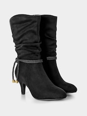 Joe Browns Black Looking Good Slouchy Boots - Image 6 of 8