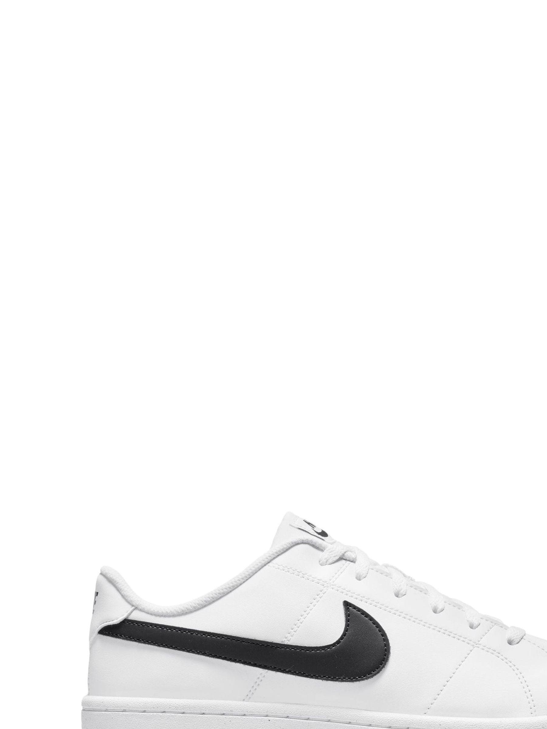 Nike court royale white with black swoosh top