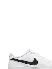 Nike White/Black Court Royale 2 Trainers - Image 3 of 9