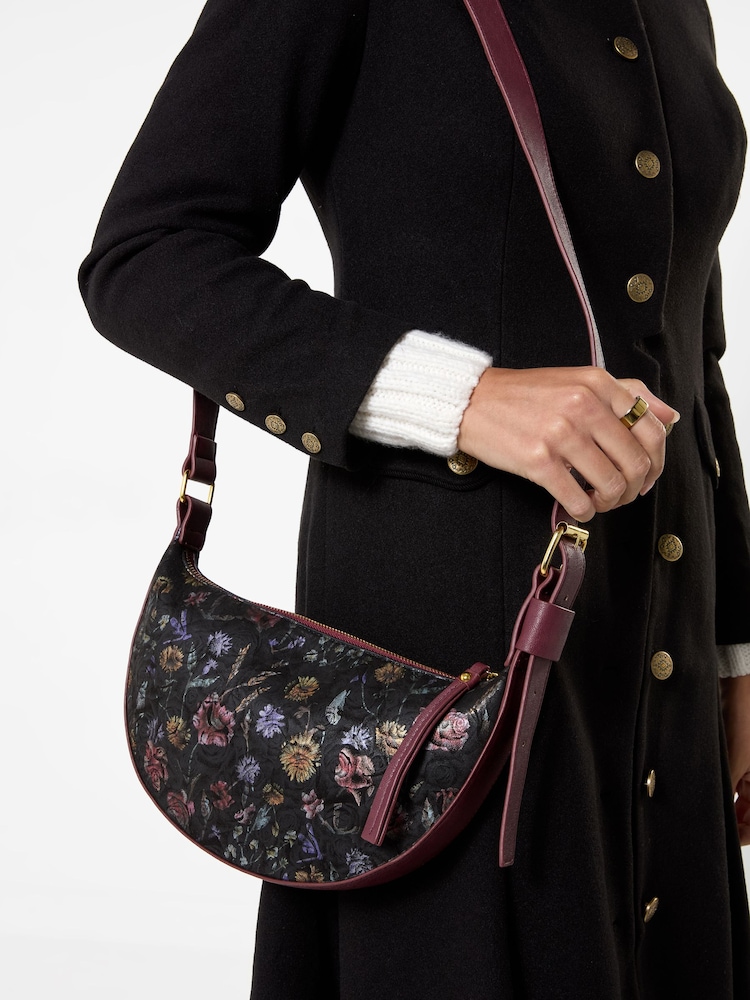Joe Browns Black Robyn Cross-Body Bag - Image 1 of 7 Joe Browns Black Robyn Cross-Body Bag - Image 1 of 7