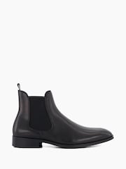 Dune London Black Standard Fit Mandatory Suede Chelsea Boots - Image 4 of 7
