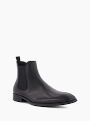 Dune London Black Standard Fit Mandatory Suede Chelsea Boots - Image 5 of 7