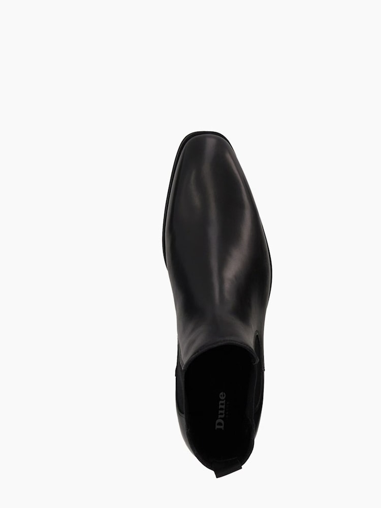 Dune London Black Standard Fit Mandatory Suede Chelsea Boots - Image 7 of 7
