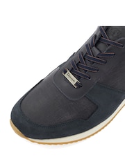 Dune London Navy Blue Wide Fit Trusting Trainers - Image 5 of 5