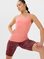 Sweaty Betty Rose Pink Athlete Seamless Workout Vest - Image 1 of 4
