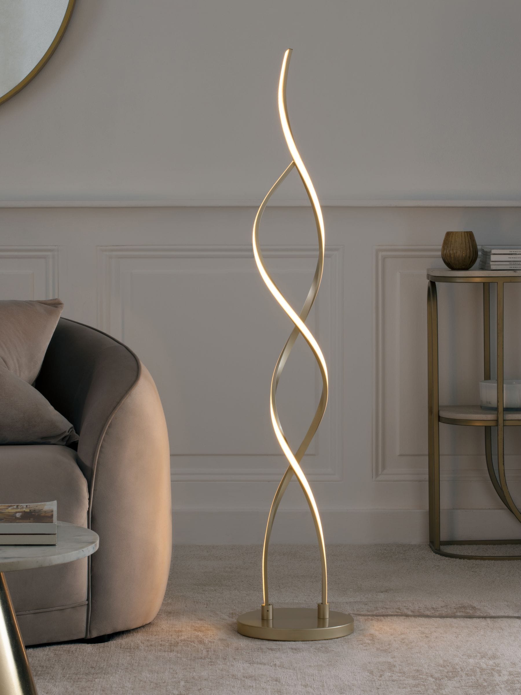 Aspire led floor lamp top