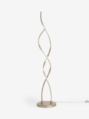 Champagne Gold Callie LED Floor Lamp - Image 7 of 9