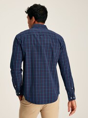 Joules Abbott Navy Check Cotton Poplin Shirt - Image 2 of 6