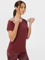 Sweaty Betty Red Athlete Featherweight Seamless T-Shirt - Image 1 of 6