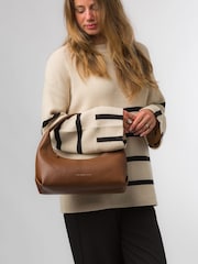 Pure Luxuries London Reese Nappa Leather Grab Bag - Image 1 of 6