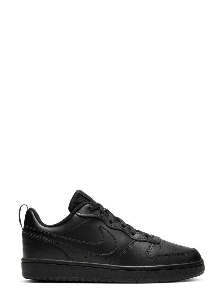 Nike Black Court Borough Low Youth Trainers - Image 1 of 6