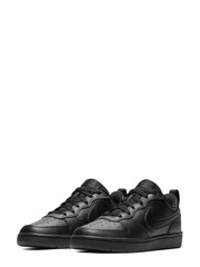 Nike Black Court Borough Low Youth Trainers - Image 3 of 6