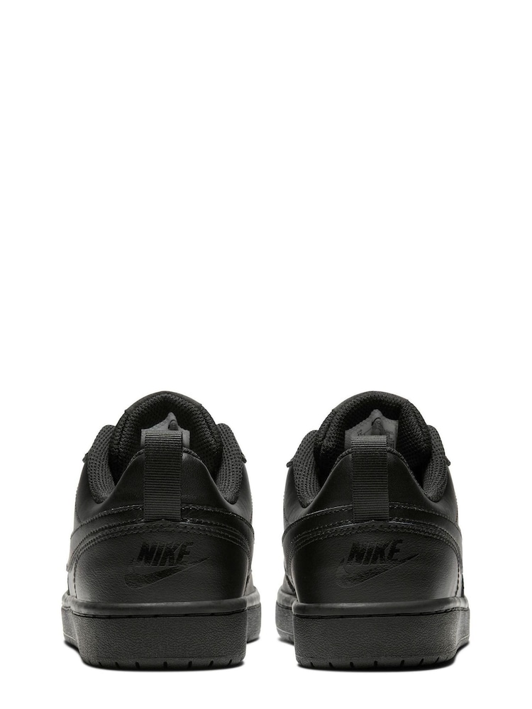 Noir - Baskets Nike Court Borough ado basses - Image 4 of 6