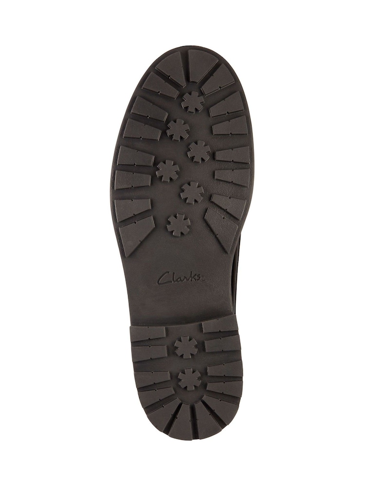 Clarks Black Wide Fit (G) Patent Orinoco2 Lane Boots - Image 7 of 7