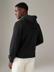 Converse Black All Star Chevron Graphic 100% Cotton Hoodie - Image 2 of 4