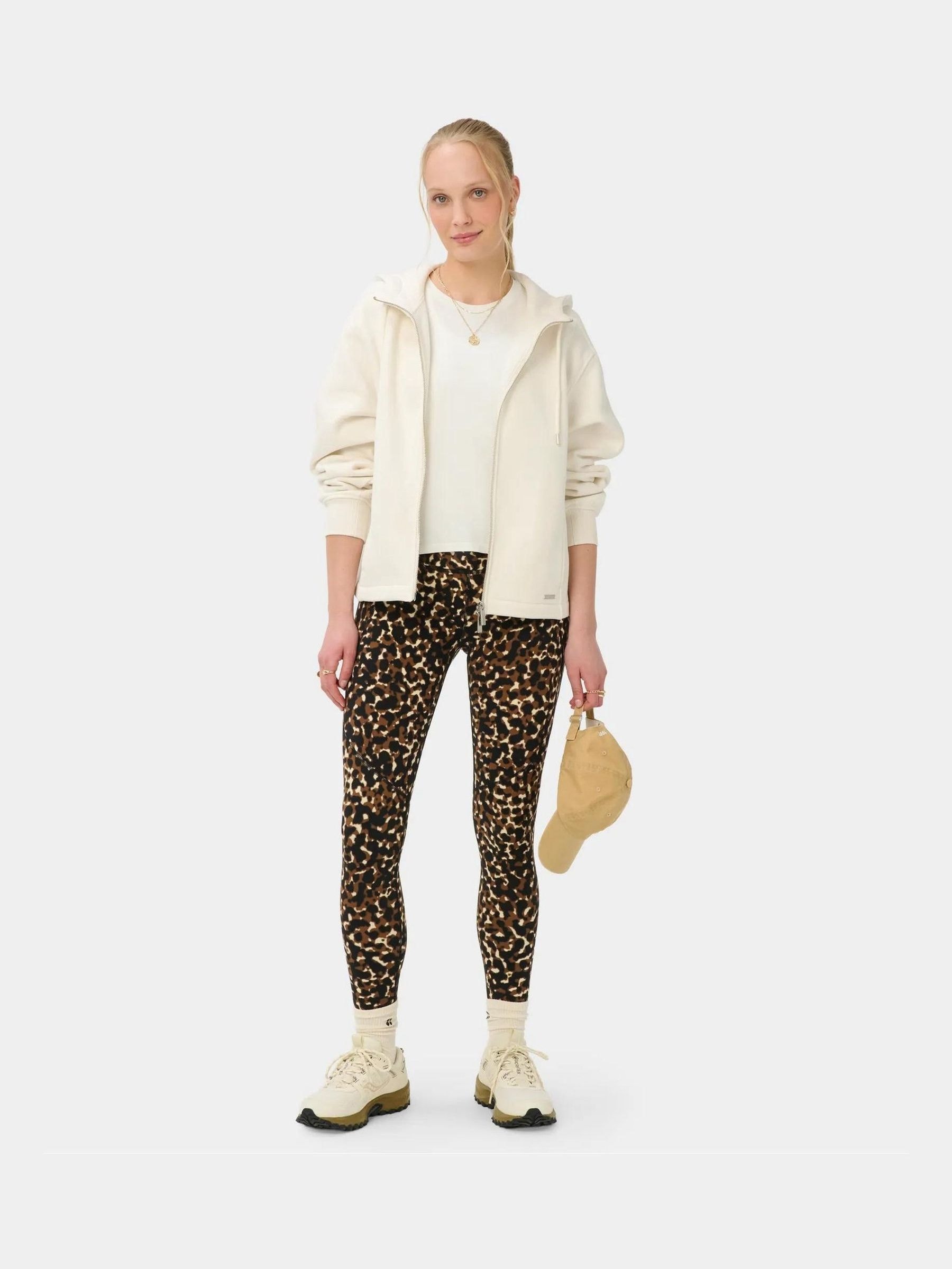 Betty Buy Sweaty Betty White Premium Brushed Zip Through Sweatshirt from