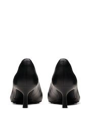 Clarks Black Leather Adela Court Shoes - Image 2 of 7