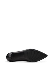 Clarks Black Leather Adela Court Shoes - Image 3 of 7