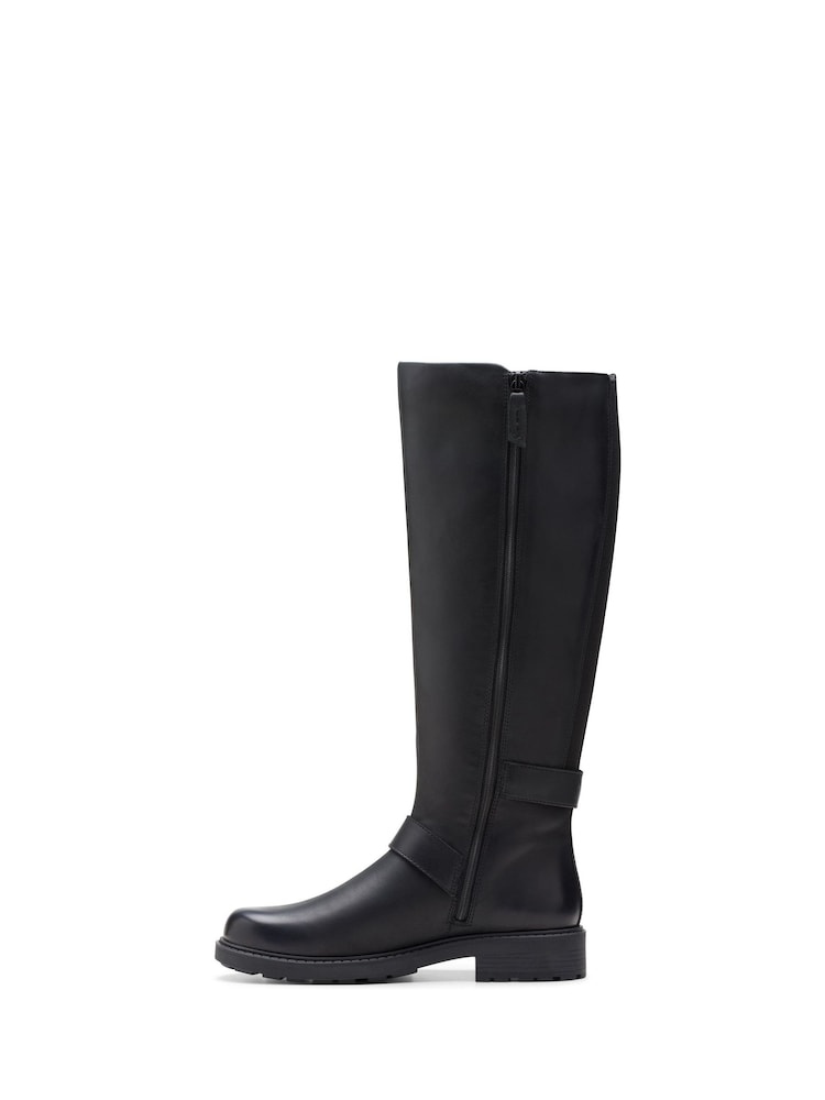 Schwarz - Clarks, Orinoco2, hohe Lederstiefel - Bild 2 von 7