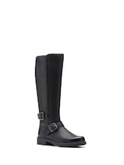 Schwarz - Clarks, Orinoco2, hohe Lederstiefel - Bild 4 von 7