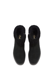 Clarks Black Lined Torhill Turn Boots - Image 6 of 7