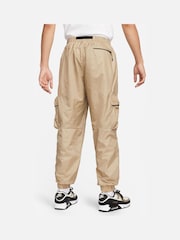 Nike Brown Tech Lined Woven Joggers - Image 2 of 9