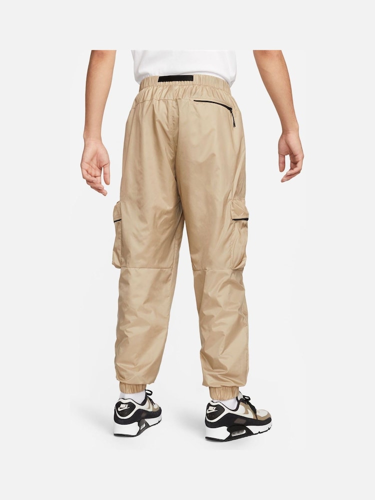Nike Brown Tech Lined Woven Joggers - Image 2 of 9