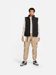 Nike Brown Tech Lined Woven Joggers - Image 9 of 9