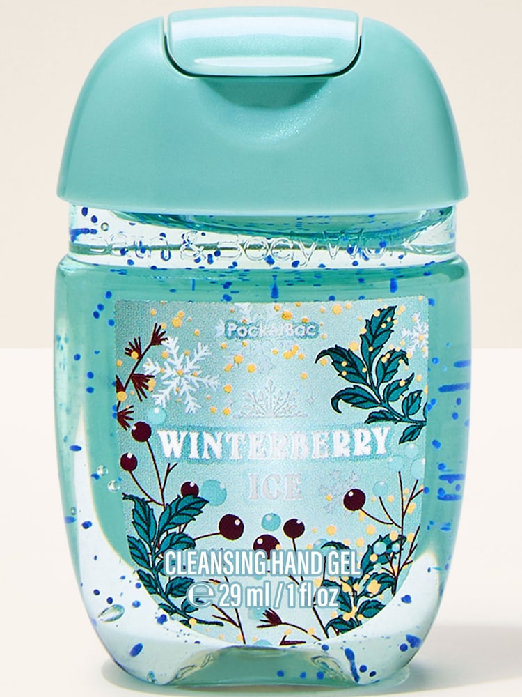Bath & Body Works Winterberry Ice Pocketbac Cleansing Hand Gel 29ml - Image 1 of 2