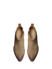 Clarks Natural Suede Morzine Sky Boots - Image 6 of 7