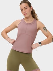 Sweaty Betty Purple Runners High Three Pocket Tank Top - Image 1 of 6