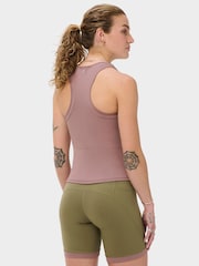 Sweaty Betty Purple Runners High Three Pocket Tank Top - Image 3 of 6