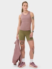 Sweaty Betty Purple Runners High Three Pocket Tank Top - Image 4 of 6