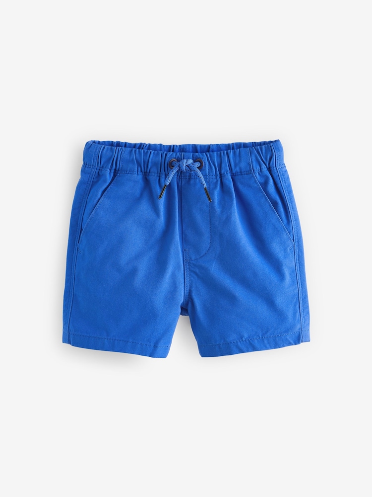 Blue/Orange/White Pull On Shorts 3 Pack (3mths-7yrs) - Image 2 of 6
