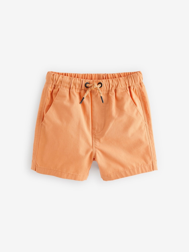 Blue/Orange/White Pull On Shorts 3 Pack (3mths-7yrs) - Image 4 of 6