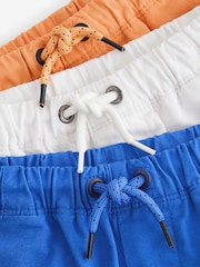 Blue/Orange/White Pull On Shorts 3 Pack (3mths-7yrs) - Image 6 of 6