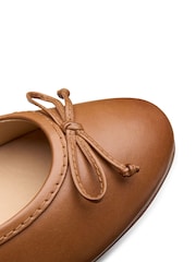 Clarks Brown Standard Fit (D) Leather Fawna Lily Shoes - Image 7 of 7
