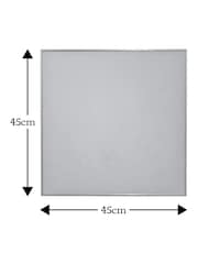 Showerdrape Paddington Chrome Framed Square Mirror - صورة 4 من 4