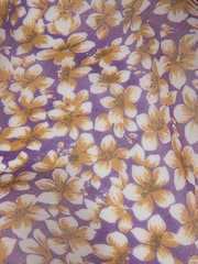 Jigsaw Purple Modal Ditsy Scarf - Image 4 of 5