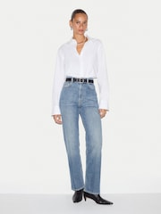 Jigsaw Blue Winchester Slim Fit Jeans - Image 3 of 5