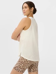 Sweaty Betty White Ultimate Train Perforated Tank Top - Image 1 of 6
